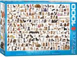 Puzzle Da 1000 Pezzi - Puzzle - Mondo Cane + Set Di 3 Accessori Per Puzzle Deluxe