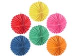 Set Di Lanterne Decorative Da Appendere 12 Pezzi Colorati 22Cm - Taglia Unica