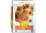 Puzzle Da 1000 Pezzi - Puzzle - Girasoli Di Vincent Van Gogh + Set Di 3 Accessori Per Puzzle