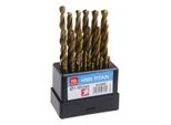 Levior Set Di Punte Hss Titan 1-10 Mm (0,5 Mm Ciascuna) 19 Pezzi In Plastica