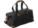 Quadra - Borsa Da Viaggio "Heritage"", Pelle RW7081 (Taglia Unica) (Nero)"