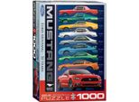 Puzzle Da 1000 Pezzi - Puzzle - Ford Mustang Evolution 50 Anni + Set Deluxe Di 3 Accessori Per Puzzle