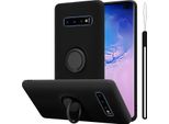 Cadorabo Cover Per Samsung Galaxy S10 Plus Cover Protettiva In Nero Custodia Del Telefono Cellulare Tpu Custodia Cover