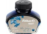 Pelikan 329151 Pelikan Tinte 4001 Im Glas, Blau-Schwarz, Inhalt: 62,5 Ml