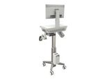 Ergotron Carefit Slim 2.0 - Carrello - Design Leggero - Per All-In-One / Display Lcd - Cassetto (1X1)