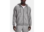 Under Armour Rival Fleece Fz Hoodie Herren Castlerock Light Heather Xl
