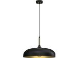 Milagro Lincoln Lampadario A Sospensione MLP7898 Nero / Oro