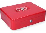 Cassetta Di Sicurezza Micel CFC09 M13401 Rosso Acciaio 30 X 24 X 9 Cm 300 X 240 X 90 Mm