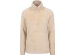 Mountain Warehouse - Top In Pile Con Zip Corta Da Donna MW1463 (44 It) (Beige)