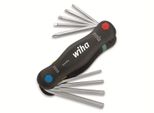 Wiha Slot, Phillips, Allen, Star Socket Allen Key Set 1.5 Mm, 2 Mm, 2.5 Mm, 3 Mm, 4 Mm, 5 Mm, 6 Mm, 8 Mm, 10 Mm Ph 2, T 10, T 15, T 20 9-Piece