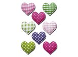 Herma 6288 6288 Sticker Magic Cuori, Tessuto