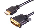 E+P Hdmi 3 2M Hdmi DVI-D Nero Cavo Adattatore Video (Hdmi 3)