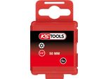 Ks Tools 1/4 Bit Tx Con Foro, 50Mm, TB25, Confezione Da 5, 911.2789
