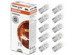 Osram W3W Original Line 2841 24V Lampada Per Camion 10 Unità