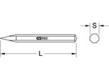Ks Tools 162.0231 Scalpelli Per Muratura Scalpello Per Muratura