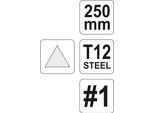 Lima Da Fabbro Triangolare Spessore 250 Mm