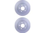 2 Dischi Freno Posteriori Hella Per Mercedes C-KLASSE E-KLASSE