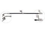 A.B.S. Sl 5549 Tubo Freno Anteriore Sinistro Per Ford Escort V Hatchback (Aal, Abl) Escort V Estate (Anl)