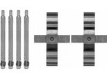 Hella 8DZ 355 204-261 Kit Di Accessori Per Pastiglie Del Freno A Disco Posteriore Adatto A MERCEDES-BENZ Classe M (W163)