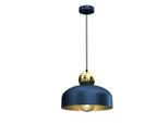 Milagro Harald Lampadario A Sospensione MLP7695 Blu Navy / Oro