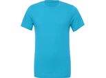 Bella + Canvas - T-Shirt Uomo/Donna Unisex Manica Corta BC5391 (L) (Blu Acqua)