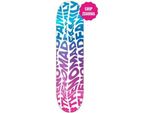 SK8 Board Nomad Psicodelic Hashtag Bianco - Viola - 8,0