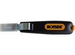 Ironside 126-054 Coltello Per Cavi Ø 8-28 Mm Con Lama A Uncino, Nero/Giallo