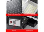 Lampione A Led Con Pannello Solare 1200W