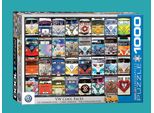 Puzzle Da 1000 Pezzi - Puzzle - Volti Di Autobus Vw Volkswagen + Set Di 3 Accessori Per Puzzle Deluxe