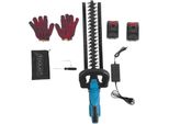Tagliasiepi Da Giardino A Batteria, Tagliasiepi Elettrico A Batteria Con Lama In Acciaio Da 52 Cm