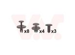 Van Wezel Kit Di Montaggio Cofano Motore 4028797 Anteriore Adatto Per Peugeot 206 Hatchback (2A/C)