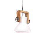 Vidaxl Lampada A Sospensione In Stile Industriale 25 W Bianca Rotonda 19 Cm E27