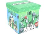 Scatola Per Sedili Minecraft Pratica Scatola Per Giocattoli 30X30X30 Cm