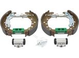 Set Di Tamburi Freno Posteriori A.B.S. Per Opel Corsa D Hatchback (S07) 111519