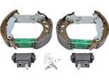 Set Freni A.B.S. Freno A Tamburo Posteriore Per Ford Fiesta Mk4 Hatchback (Jas, Jbs) 111487
