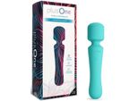 Plusone Massage Wand Massaggiatore Personale Ricaricabile E Impermeabile Teal