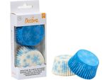 Cestino Per Muffin 36Pz Fiocchi Di Neve 5X3,2Cm