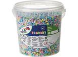 Scatola Di Latta 10.000 Pezzi Perline Midi Pastello