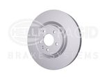 2X Hella 8DD 355 133-421 Disco Freno, Asse Anteriore