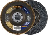 Rhodius 211331 Flap Disc Diameter 125 Mm Bore Diameter 22.23 Mm Stainless Steel, Steel 1 Pc(S)