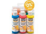 Creall - Vernice Per Dita Creall Happy Ingredients 6 Colori 80Ml | Set 6 Pezzi