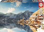 Puzzle - Educa - Hallstatt Winter - 1500 Pieces - Landscape - 85 X 60 Cm - Adult