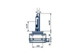 1X D1R Narva Lampadina Allo Xeno 85V Lampadina Del Faro Pk32D-3 Lampadina