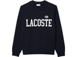 Lacoste - Felpa In Pile Da Uomo GT1007 (Xs) (Blu)