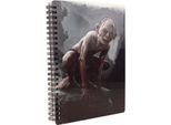 Taccuino Del Signore Degli Anelli Con Gollum Effetto 3D