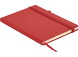 Midocean - Taccuino, Pelle, A5 MO1609 (1,6 Cm X 12,2 Cm X 14,6 Cm) (Rosso)