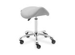 Sgabello Con Seduta A Sella Physa - 570 - 750 Mm - 150 Kg - Grigio Chiaro