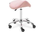 Sgabello Con Seduta A Sella Physa - 570 - 750 Mm - 150 Kg - Rosa Delicato