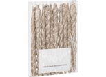 Springos Ornamenti Per Albero Di Natale Ghiaccioli Ritorti Ornamento Glitterato Color Oro 12 Cm 10 Pz. Decorazioni Natalizie