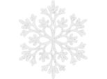 Springos Fiocchi Di Neve Decorativi Con Glitter 12 Pz. 10 Cm Decorazioni Per Albero Di Natale Bianco Decorazioni Per Albero Di Natale A Finestra